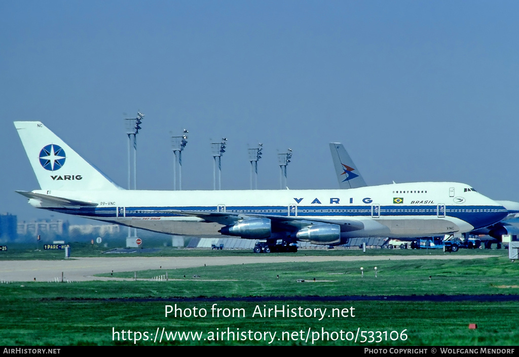 Aircraft Photo of PP-VNC | Boeing 747-2L5B | Varig | AirHistory.net #533106