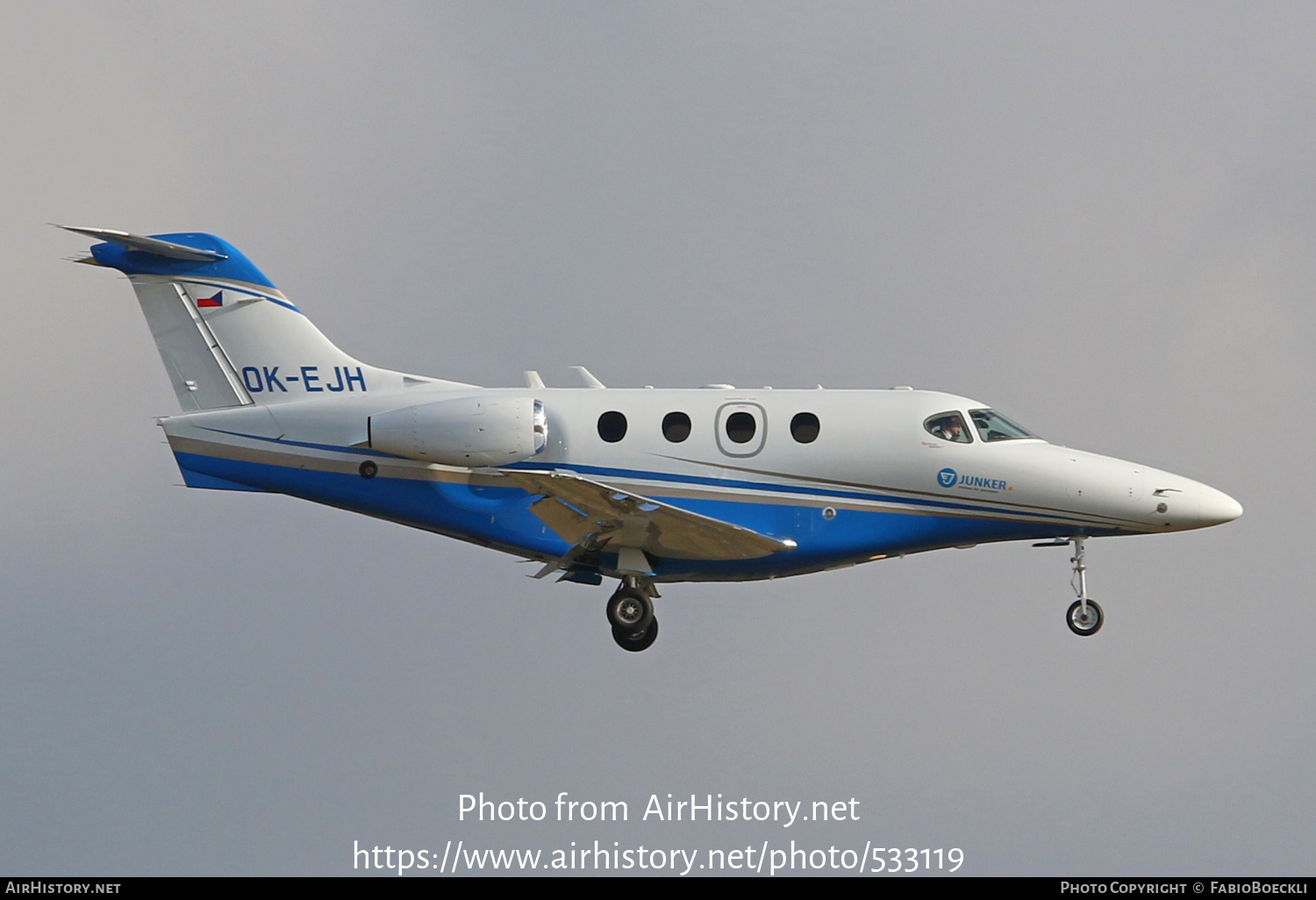 Aircraft Photo of OK-EJH | Raytheon 390 Premier I | Junker Group | AirHistory.net #533119