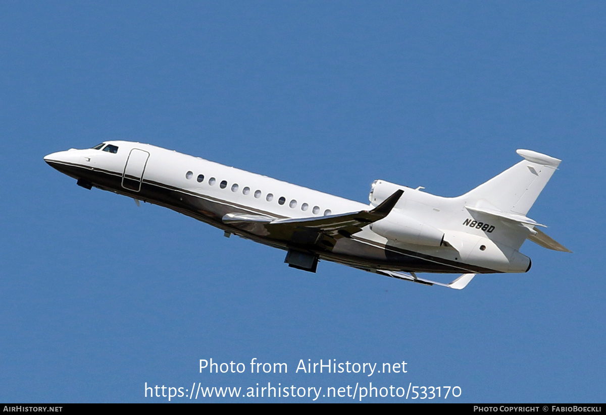 Aircraft Photo of N888D | Dassault Falcon 7X | AirHistory.net #533170