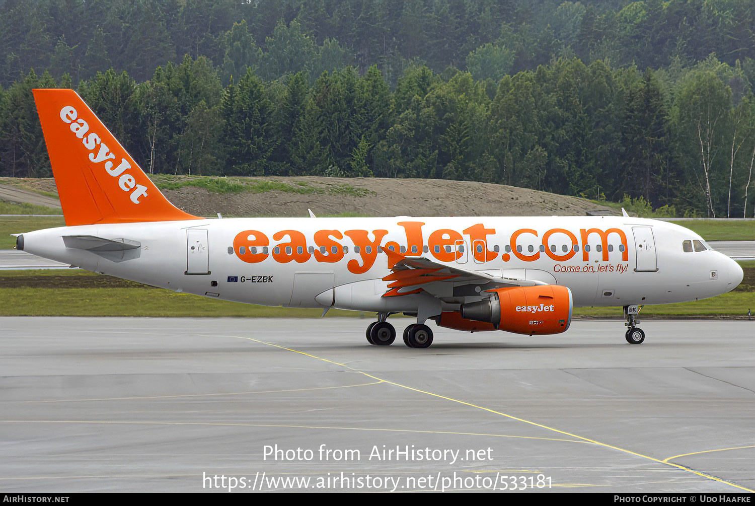 Aircraft Photo of G-EZBK | Airbus A319-111 | EasyJet | AirHistory.net #533181