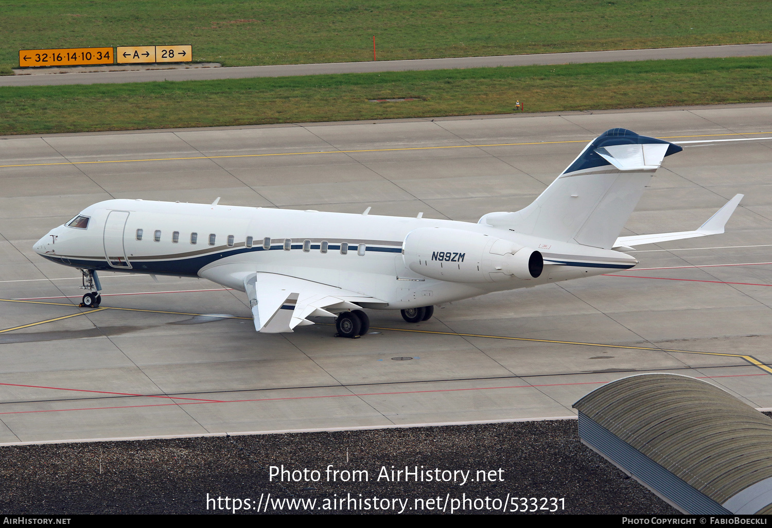 Aircraft Photo of N99ZM | Bombardier Global 6000 (BD-700-1A10) | AirHistory.net #533231