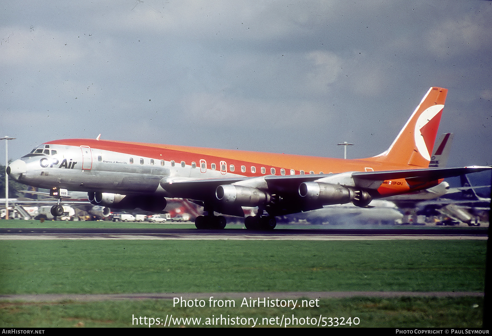 Aircraft Photo of C-FCPJ | Douglas DC-8-43 | CP Air | AirHistory.net #533240