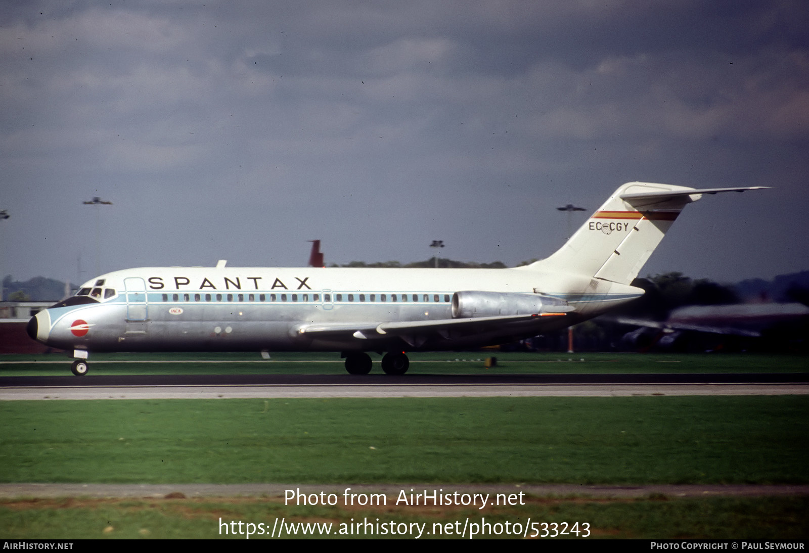 Aircraft Photo of EC-CGY | Douglas DC-9-14 | Spantax | AirHistory.net #533243