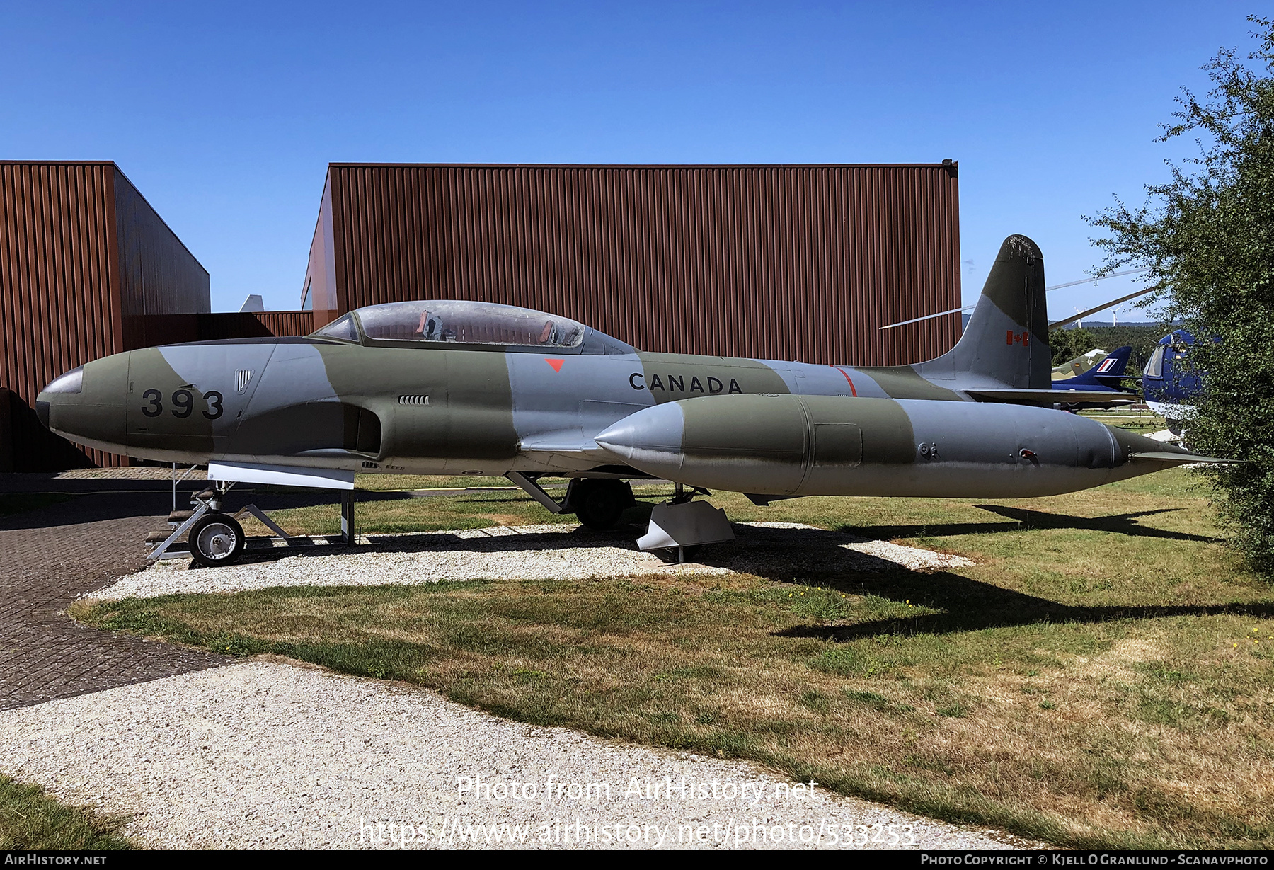 Aircraft Photo of 133393 | Lockheed T-33A | Canada - Air Force | AirHistory.net #533253