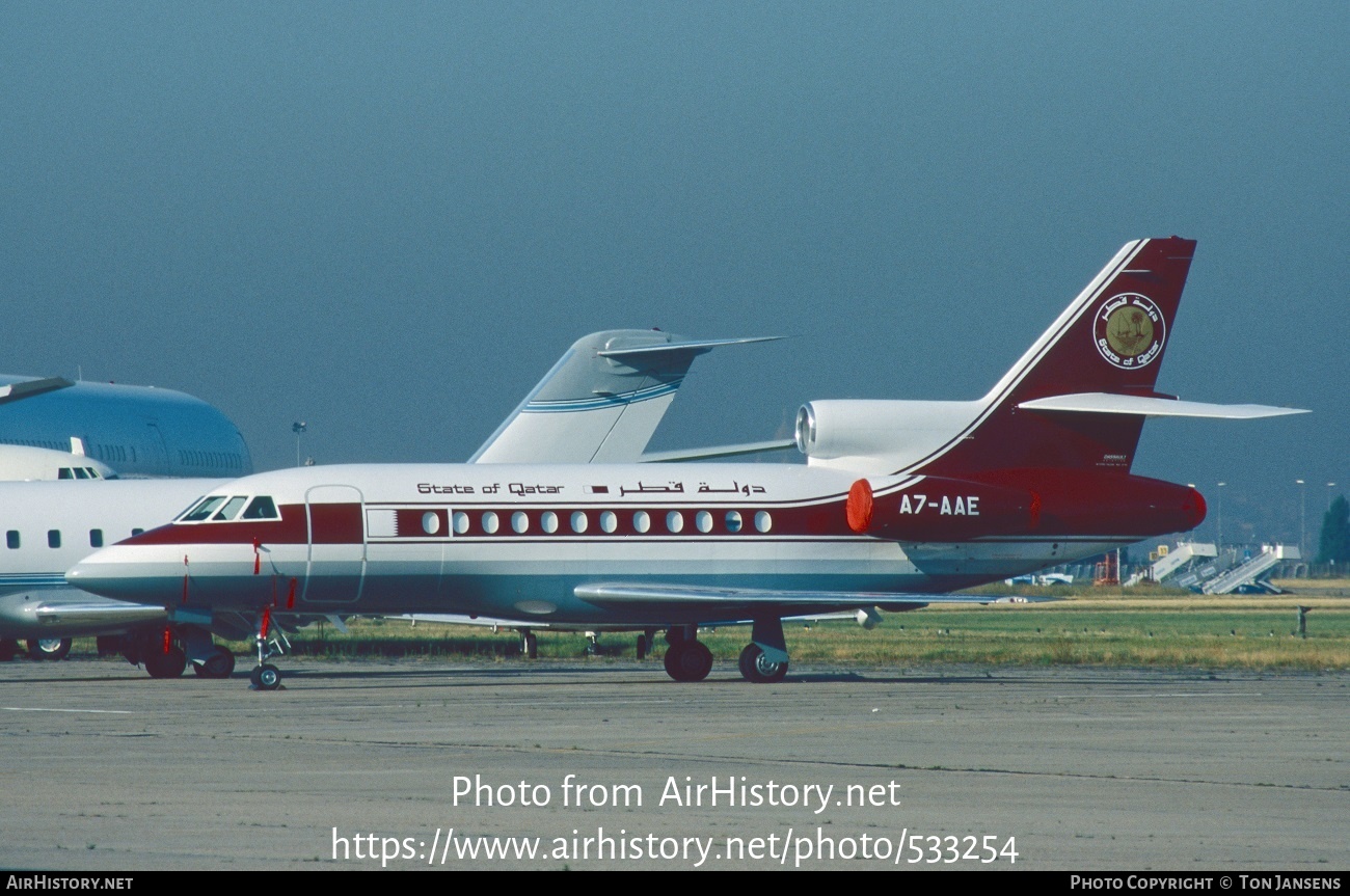 Aircraft Photo of A7-AAE | Dassault Falcon 900B | State of Qatar | AirHistory.net #533254