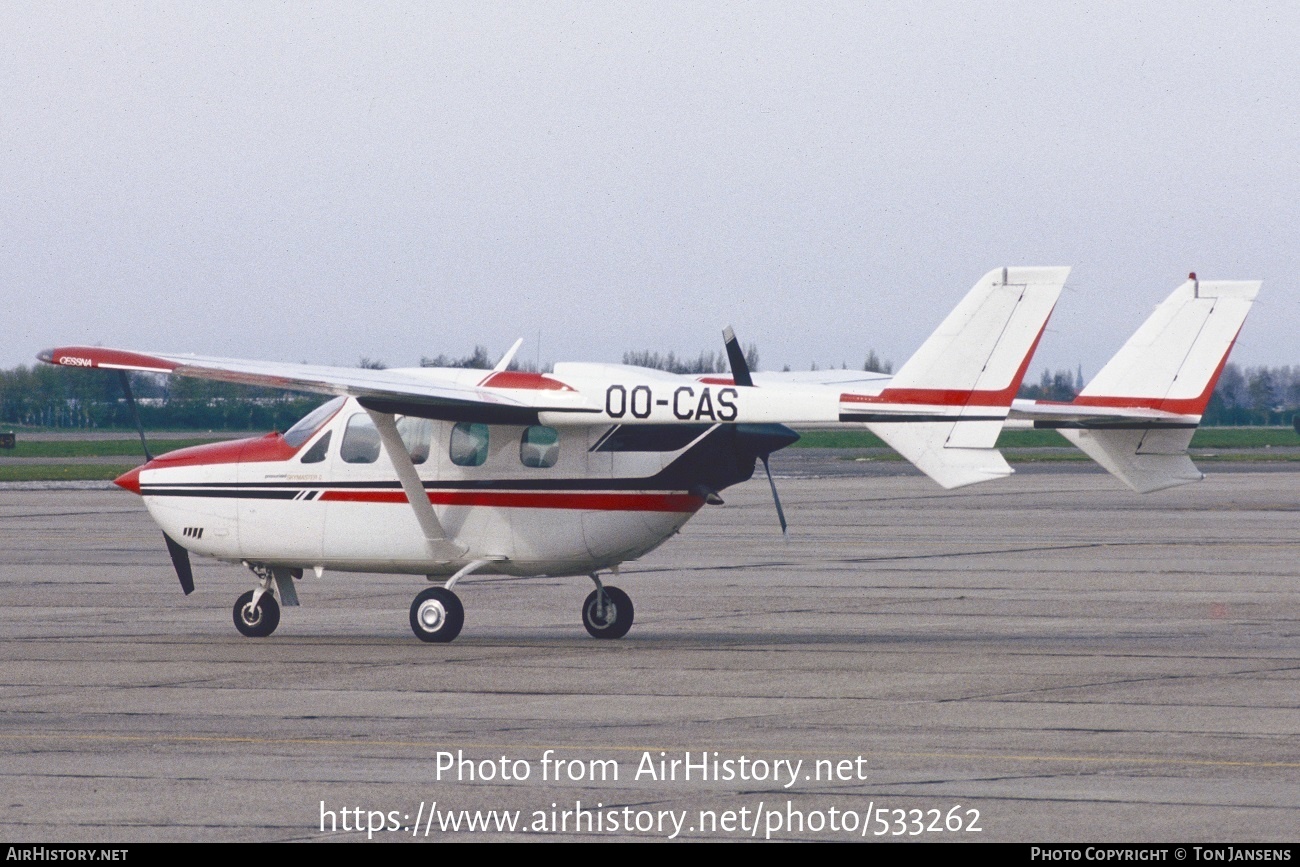 Aircraft Photo of OO-CAS | Cessna P337H Pressurized Skymaster | AirHistory.net #533262