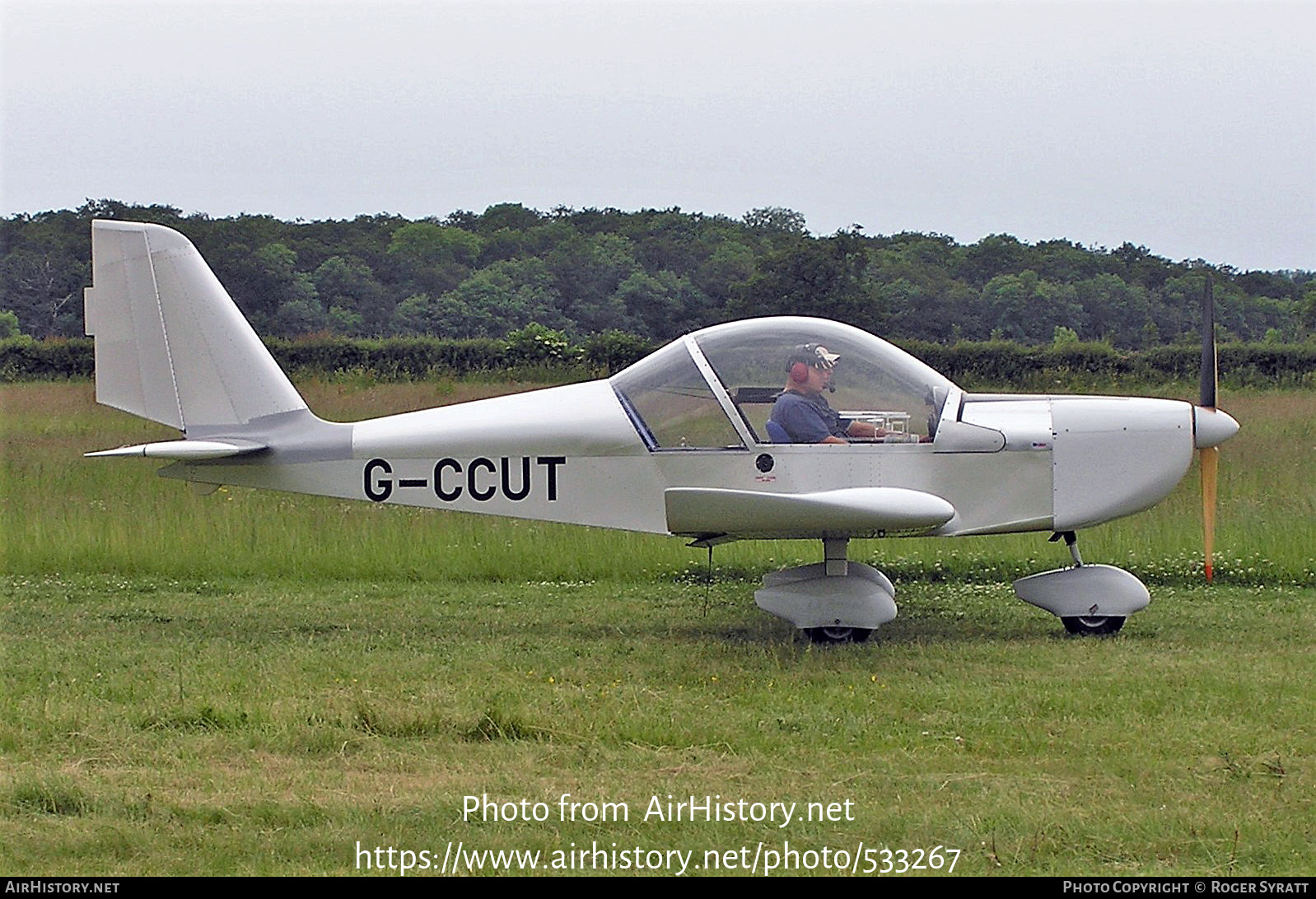 Aircraft Photo of G-CCUT | Evektor-Aerotechnik EV-97 Eurostar | AirHistory.net #533267