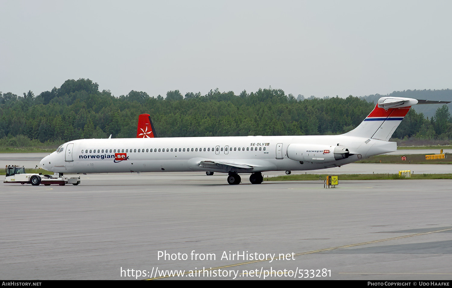 Aircraft Photo of SE-DLV | McDonnell Douglas MD-83 (DC-9-83) | Norwegian | AirHistory.net #533281