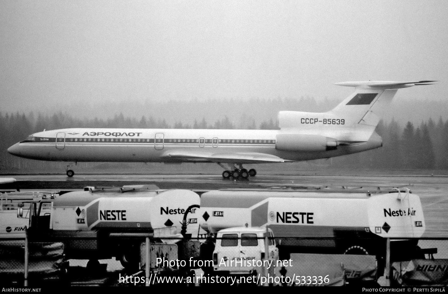 Aircraft Photo of CCCP-85639 | Tupolev Tu-154M | Aeroflot | AirHistory.net #533336