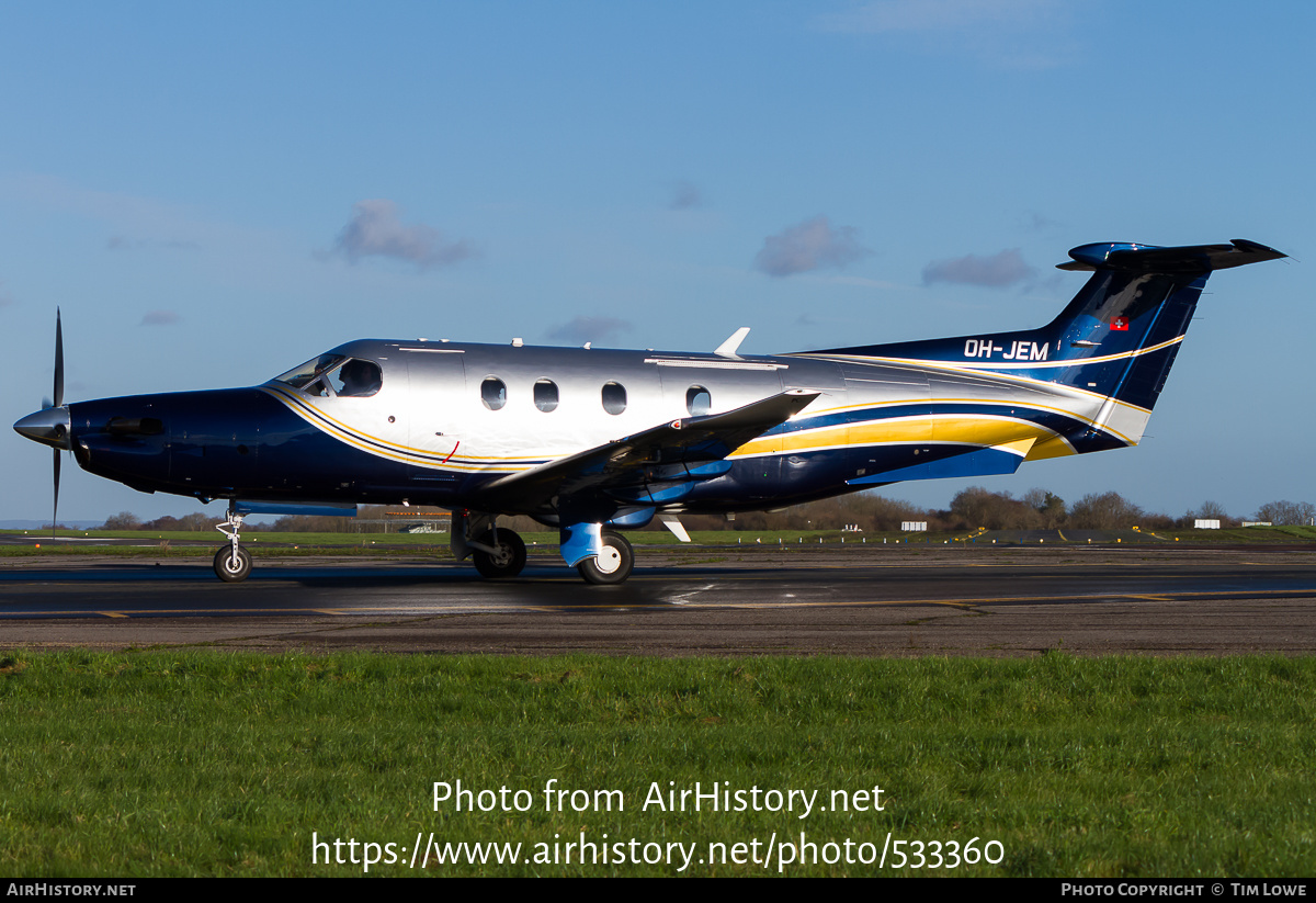 Aircraft Photo of OH-JEM | Pilatus PC-12NG (PC-12/47E) | AirHistory.net #533360