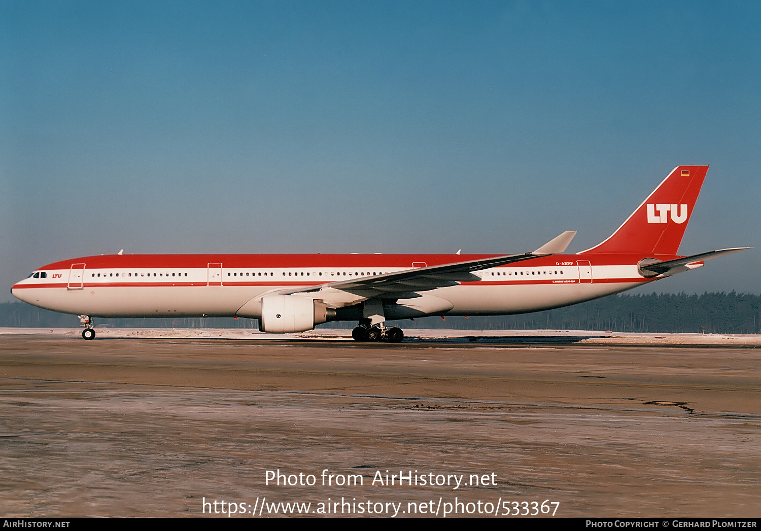 Aircraft Photo of D-AERF | Airbus A330-322 | LTU - Lufttransport-Unternehmen | AirHistory.net #533367