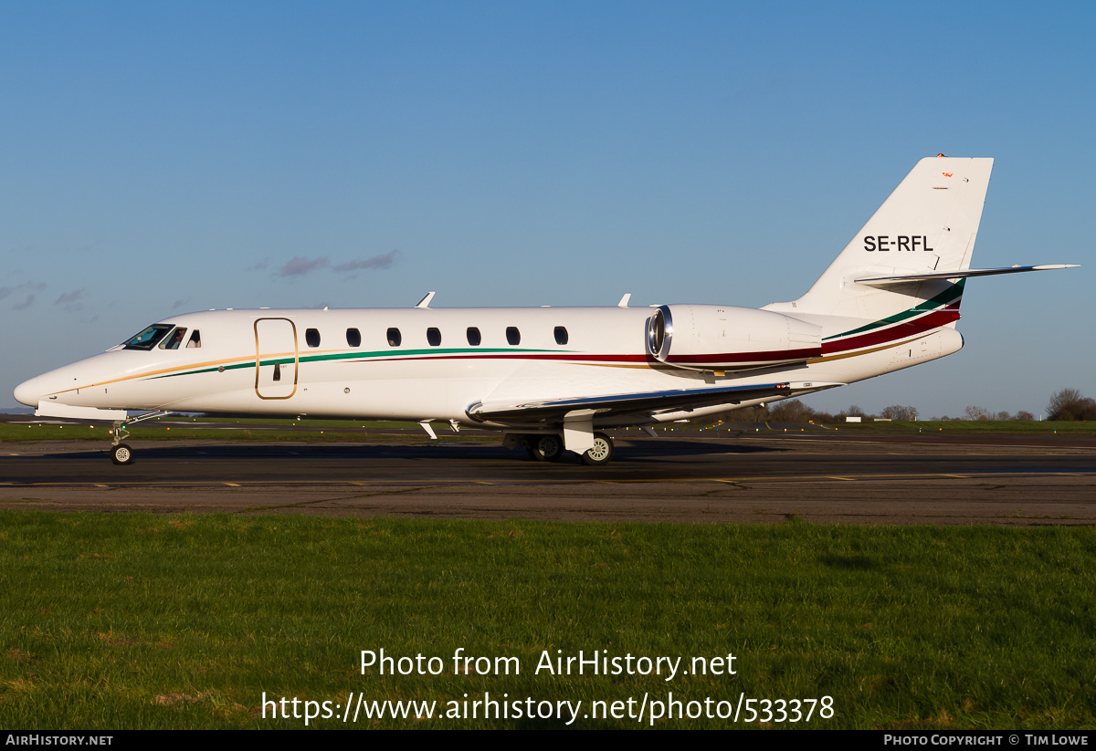 Aircraft Photo of SE-RFL | Cessna 680 Citation Sovereign | AirHistory.net #533378