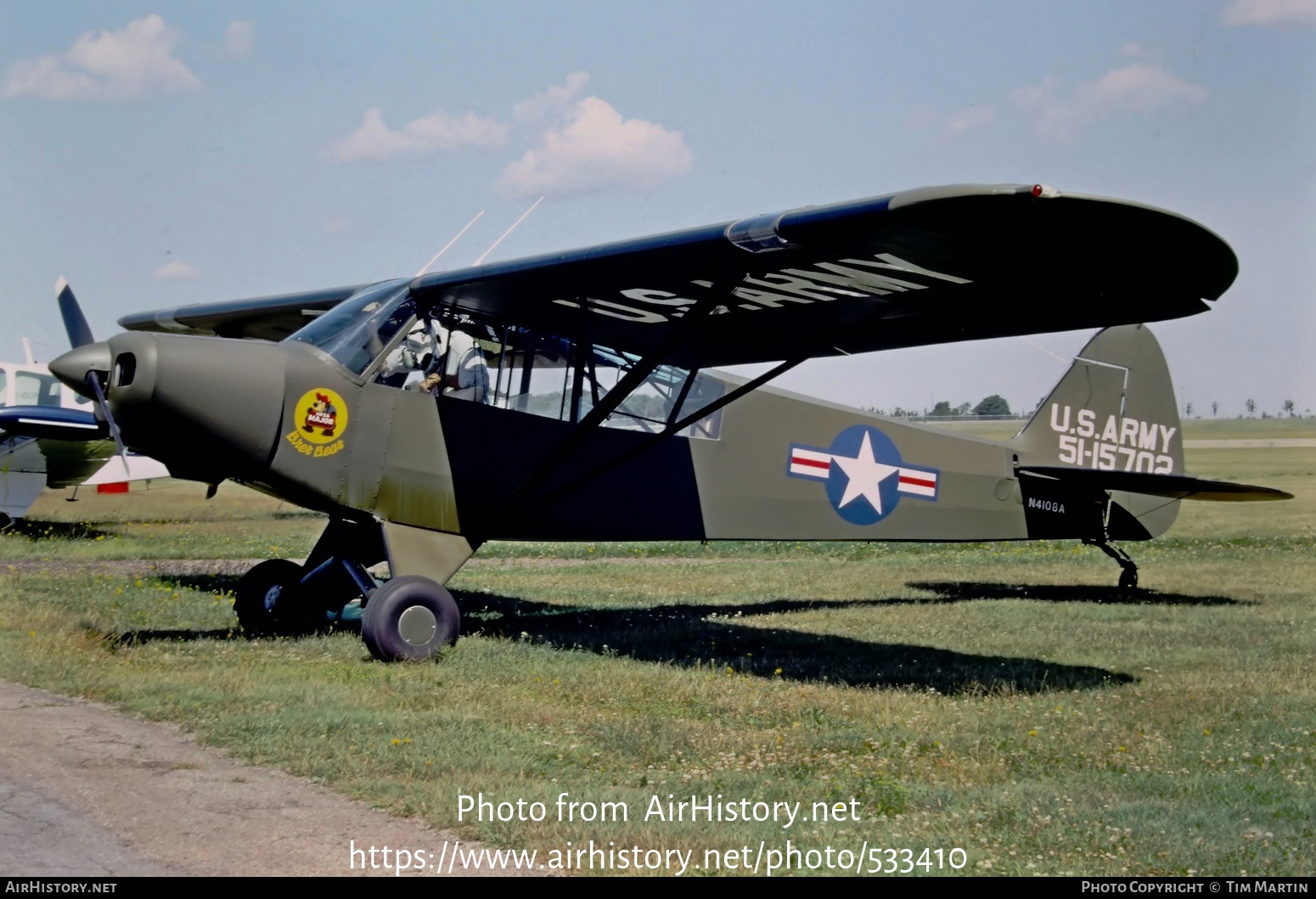 Aircraft Photo of N4108A / 51-15702 | Piper PA-18-125 Super Cub | USA - Army | AirHistory.net #533410