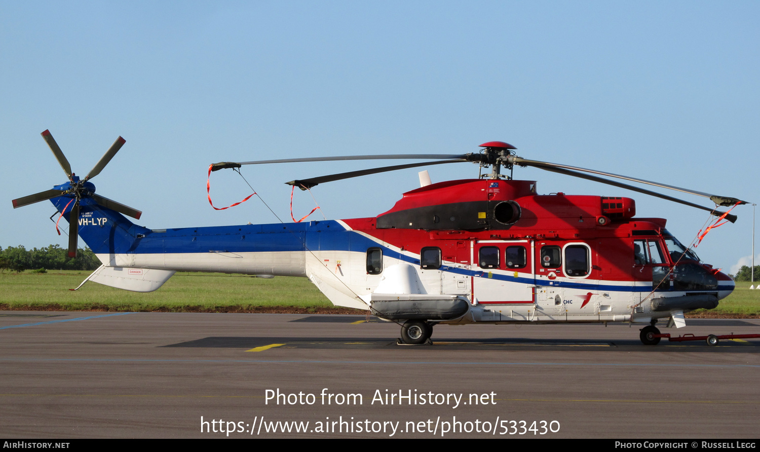 Aircraft Photo of VH-LYP | Eurocopter AS-332L1 Super Puma | CHC Helicopters | AirHistory.net #533430