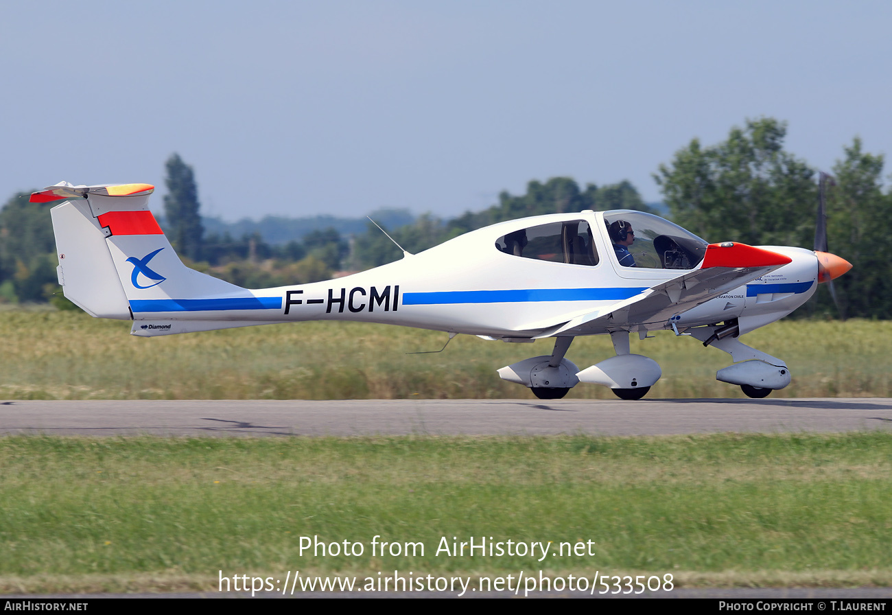 Aircraft Photo of F-HCMI | Diamond DA40D Diamond Star TDI | DGAC - Direction Générale de l'Aviation Civile | AirHistory.net #533508