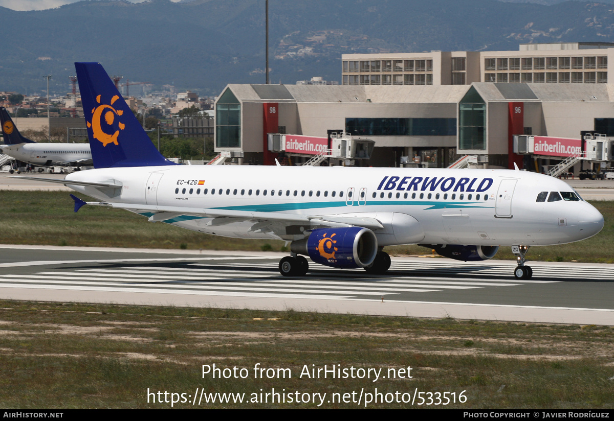 Aircraft Photo of EC-KZG | Airbus A320-214 | Iberworld Airlines | AirHistory.net #533516