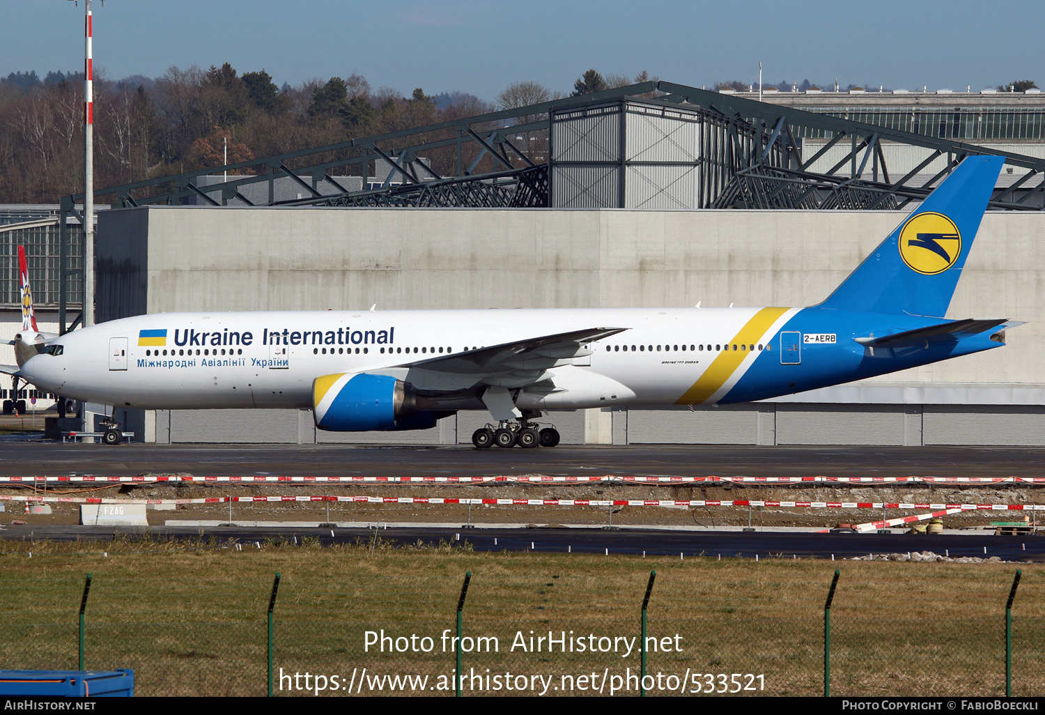 Aircraft Photo of 2-AERB | Boeing 777-28E/ER | Ukraine International Airlines | AirHistory.net #533521