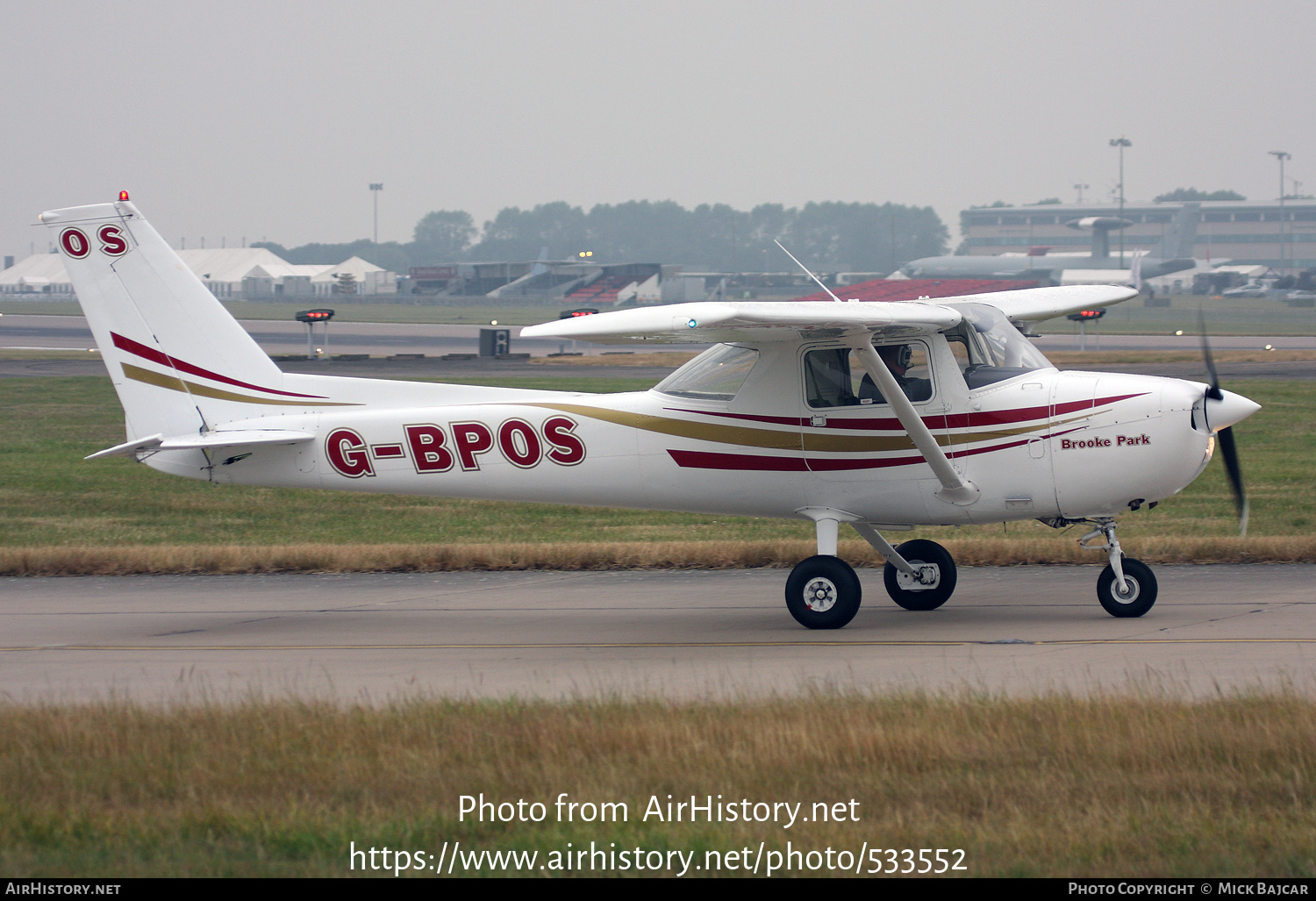 Aircraft Photo of G-BPOS | Cessna 150M | Brooke Park | AirHistory.net #533552