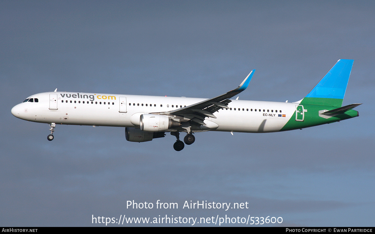 Aircraft Photo of EC-NLY | Airbus A321-211 | Vueling Airlines | AirHistory.net #533600