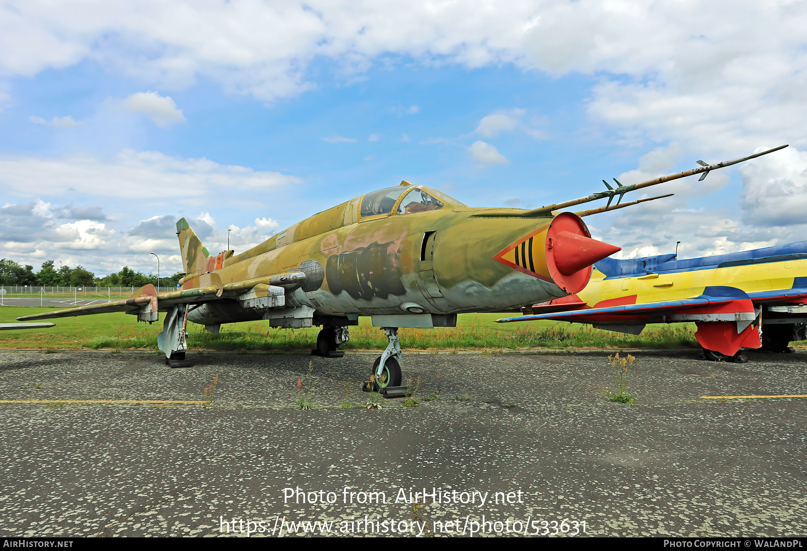 Aircraft Photo of 613 | Sukhoi Su-22M4 | East Germany - Air Force | AirHistory.net #533631