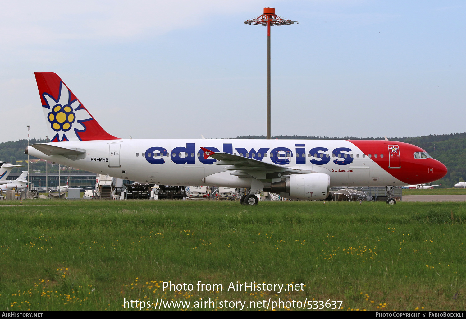 Aircraft Photo of PR-MHB | Airbus A320-214 | Edelweiss Air | AirHistory.net #533637