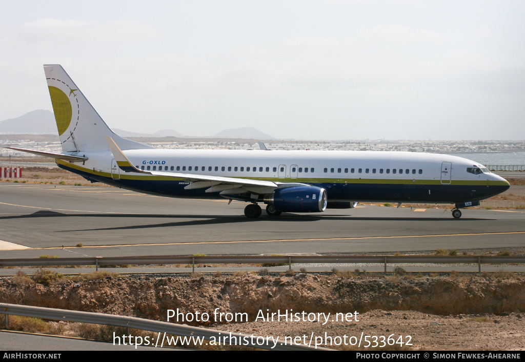 Aircraft Photo of G-OXLD | Boeing 737-81Q | AirHistory.net #533642