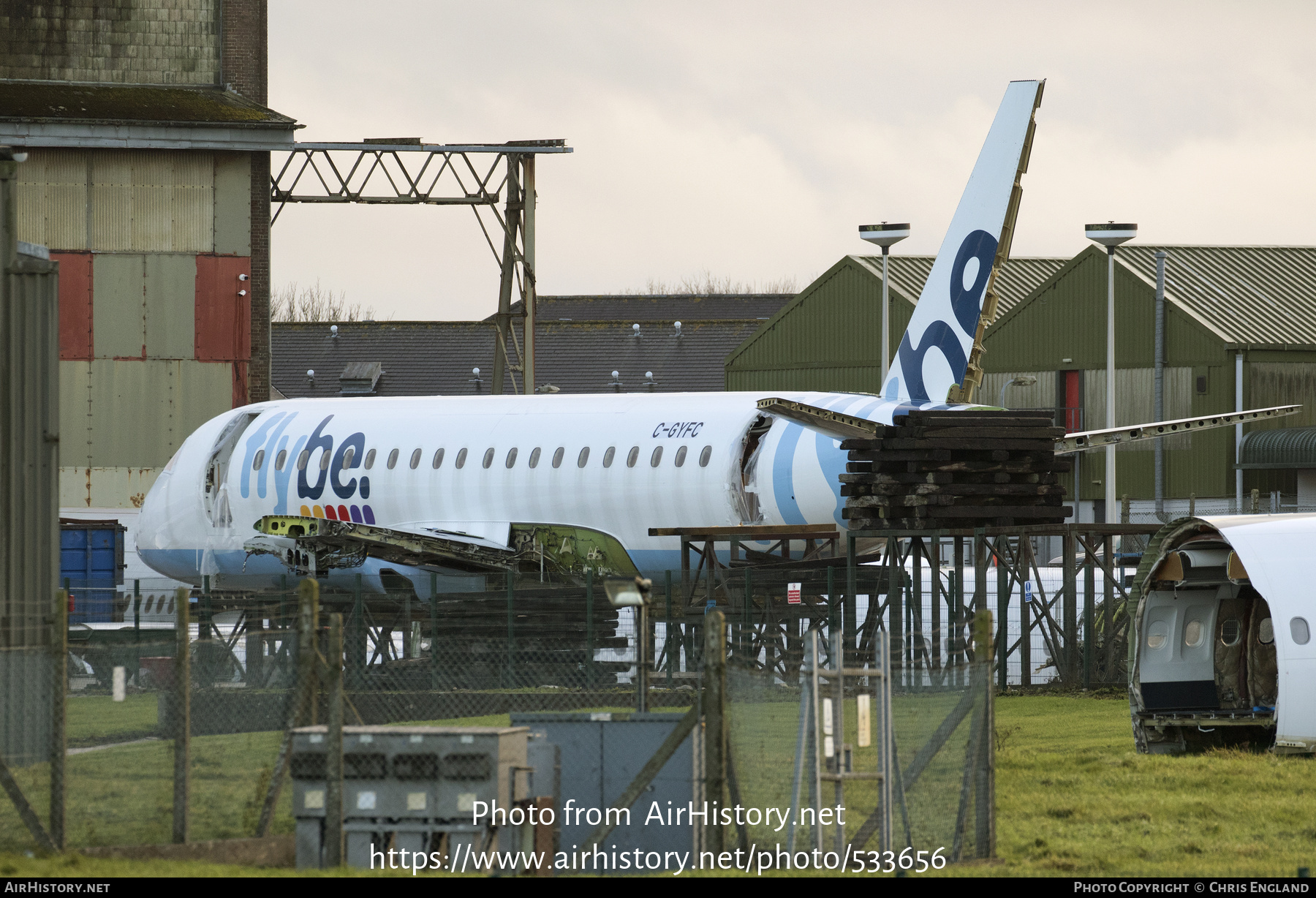 Aircraft Photo of C-GYFC | Embraer 175STD (ERJ-170-200STD) | Flybe | AirHistory.net #533656