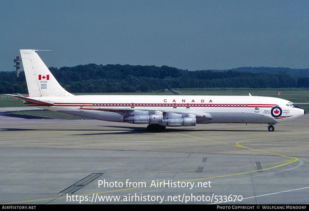 Aircraft Photo of 13705 | Boeing CC-137 (707-347C) | Canada - Air Force | AirHistory.net #533670