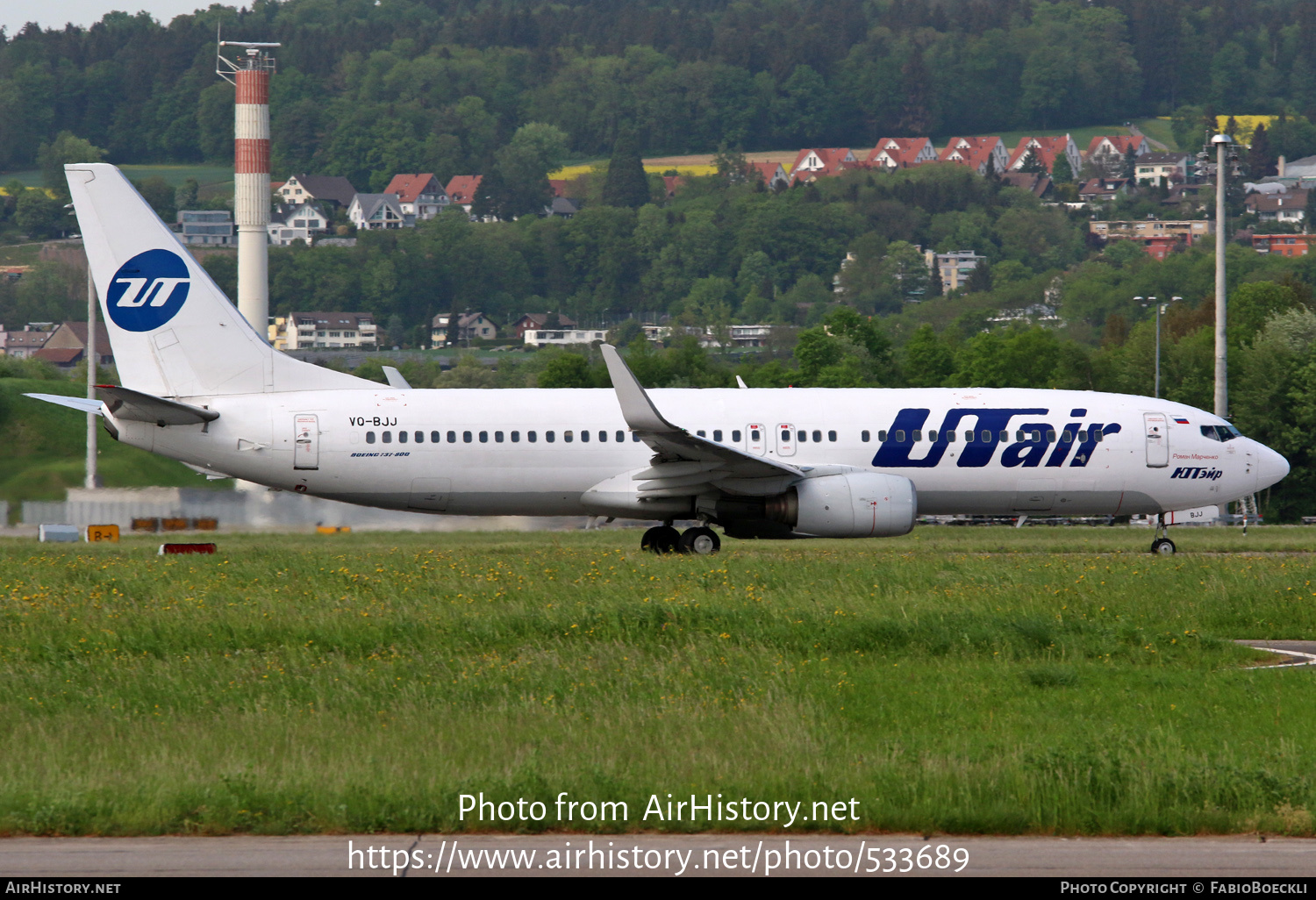 Aircraft Photo of VQ-BJJ | Boeing 737-8AS | UTair | AirHistory.net #533689