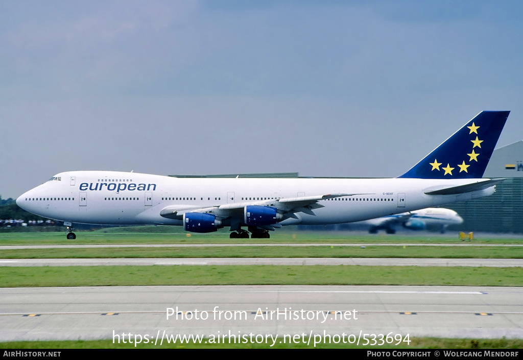 Aircraft Photo of G-BDXF | Boeing 747-236B | European Aircharter - EAL/EAC | AirHistory.net #533694