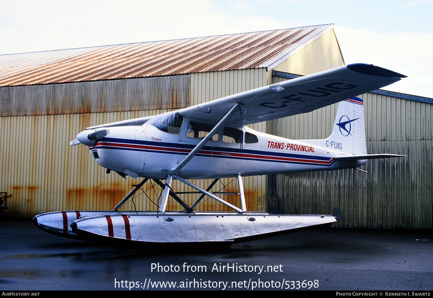 Aircraft Photo of C-FUIG | Cessna 180H Skywagon 180 | Trans-Provincial Airlines | AirHistory.net #533698