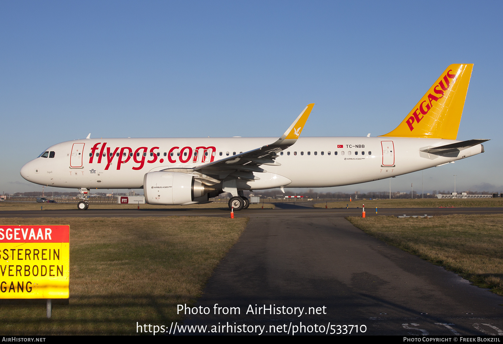 Aircraft Photo of TC-NBB | Airbus A320-251N | Pegasus Airlines | AirHistory.net #533710