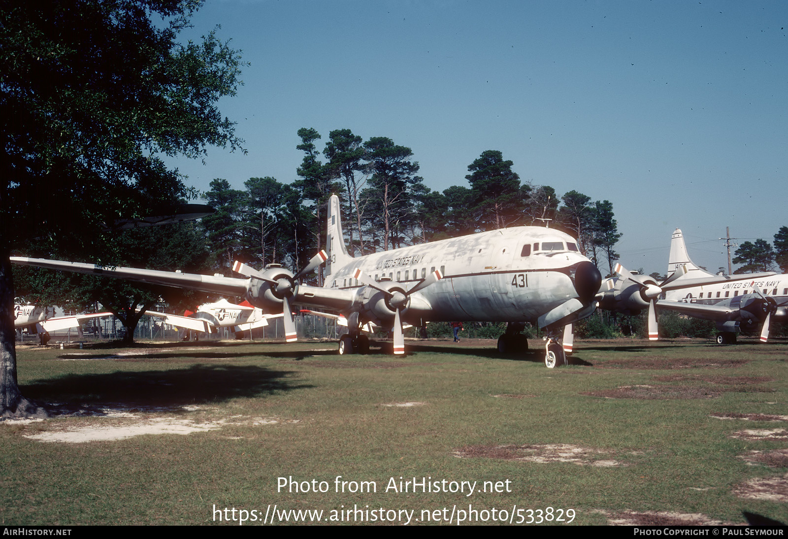 Aircraft Photo of 128431 | Douglas C-118B Liftmaster | USA - Navy | AirHistory.net #533829