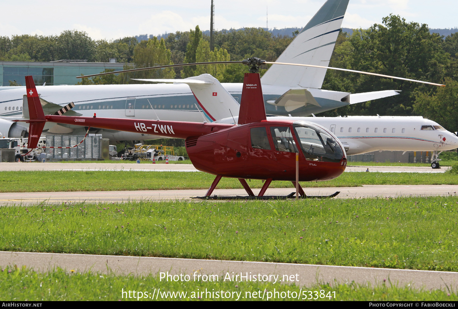 Aircraft Photo of HB-ZWN | Robinson R-44 Raven II | Helialpin | AirHistory.net #533841