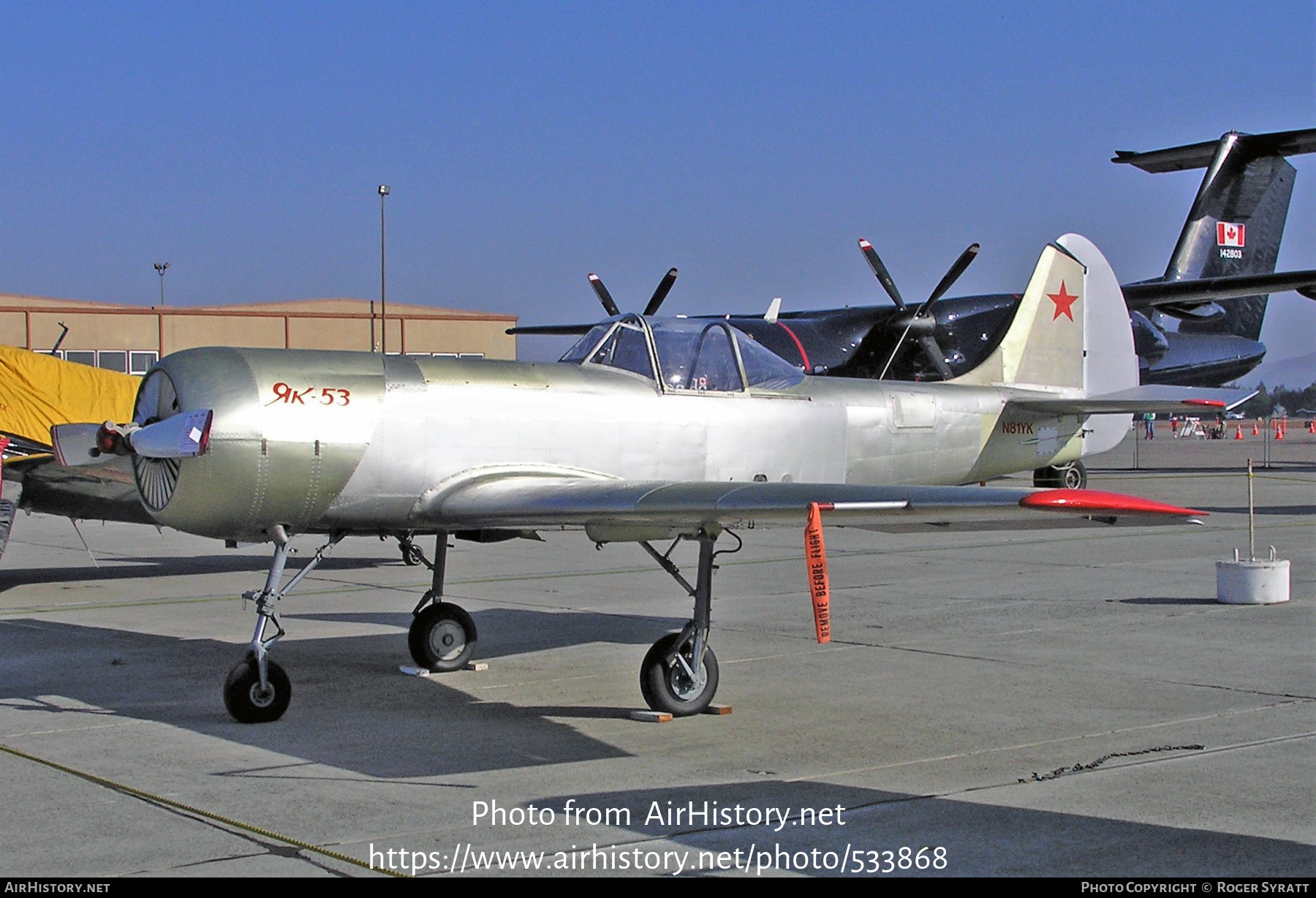 Aircraft Photo of N81YK | Yakovlev Yak-53 | AirHistory.net #533868