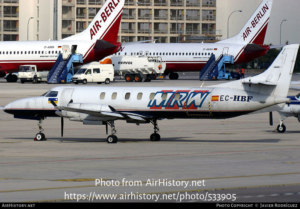 Aircraft Photo of EC-HBF | Swearingen SA-226AT Merlin IVA | MRW - Mensajeros Radio Worldwide | AirHistory.net #533905