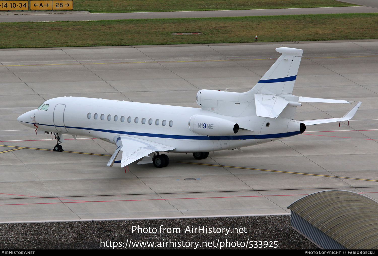 Aircraft Photo of N19NE | Dassault Falcon 7X | AirHistory.net #533925