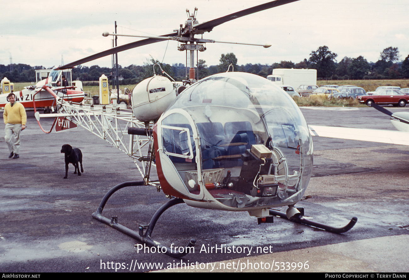 Aircraft Photo of G-AZVW | Bell 47G-5A | AirHistory.net #533996