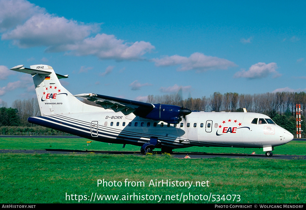 Aircraft Photo of D-BCRR | ATR ATR-42-300 | EAE - European Air Express | AirHistory.net #534073