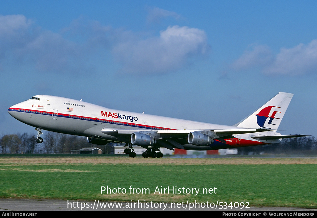 Aircraft Photo of 9M-MHJ | Boeing 747-236B(SF) | MASkargo | AirHistory.net #534092