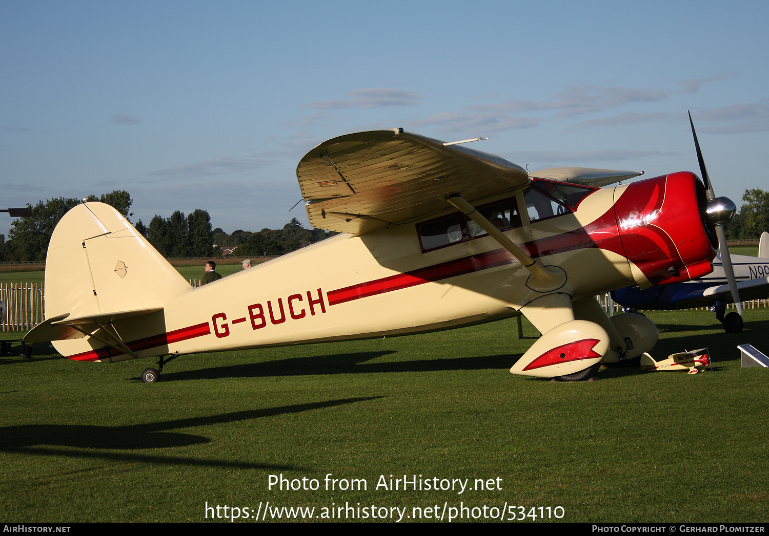 Aircraft Photo of G-BUCH | Stinson AT-19 Reliant (V-77) | AirHistory.net #534110