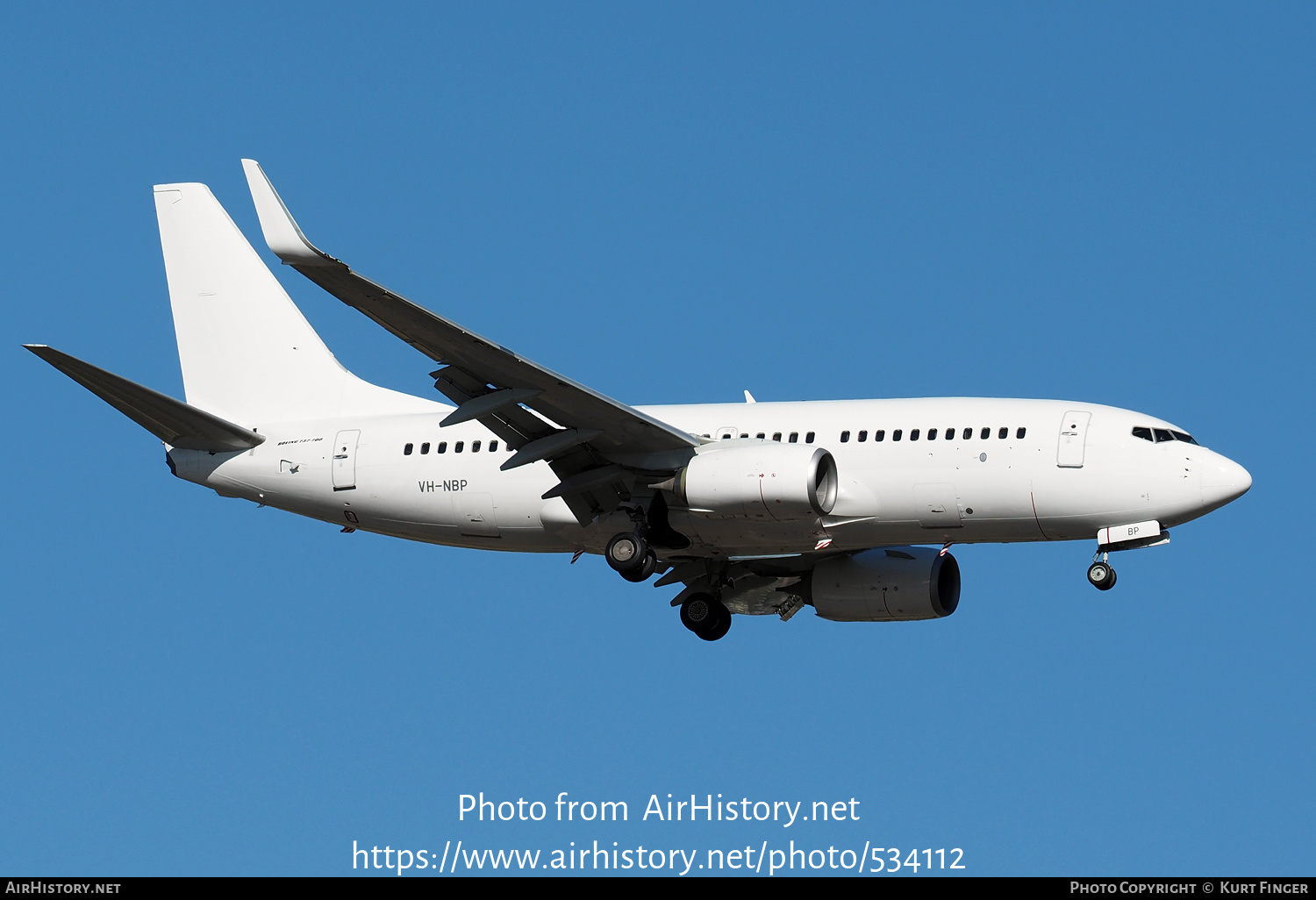 Aircraft Photo of VH-NBP | Boeing 737-7K2 | AirHistory.net #534112