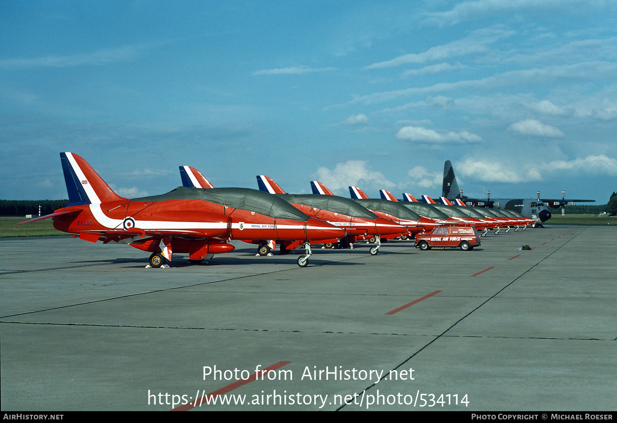 Aircraft Photo of XX251 | British Aerospace Hawk T1 | UK - Air Force | AirHistory.net #534114