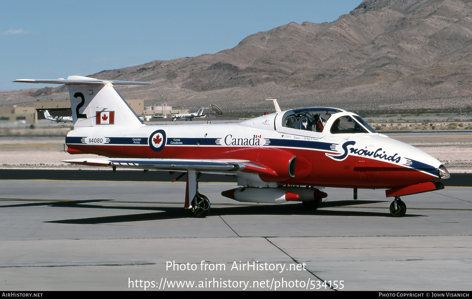 Aircraft Photo of 114080 | Canadair CT-114 Tutor (CL-41A) | Canada - Air Force | AirHistory.net #534155