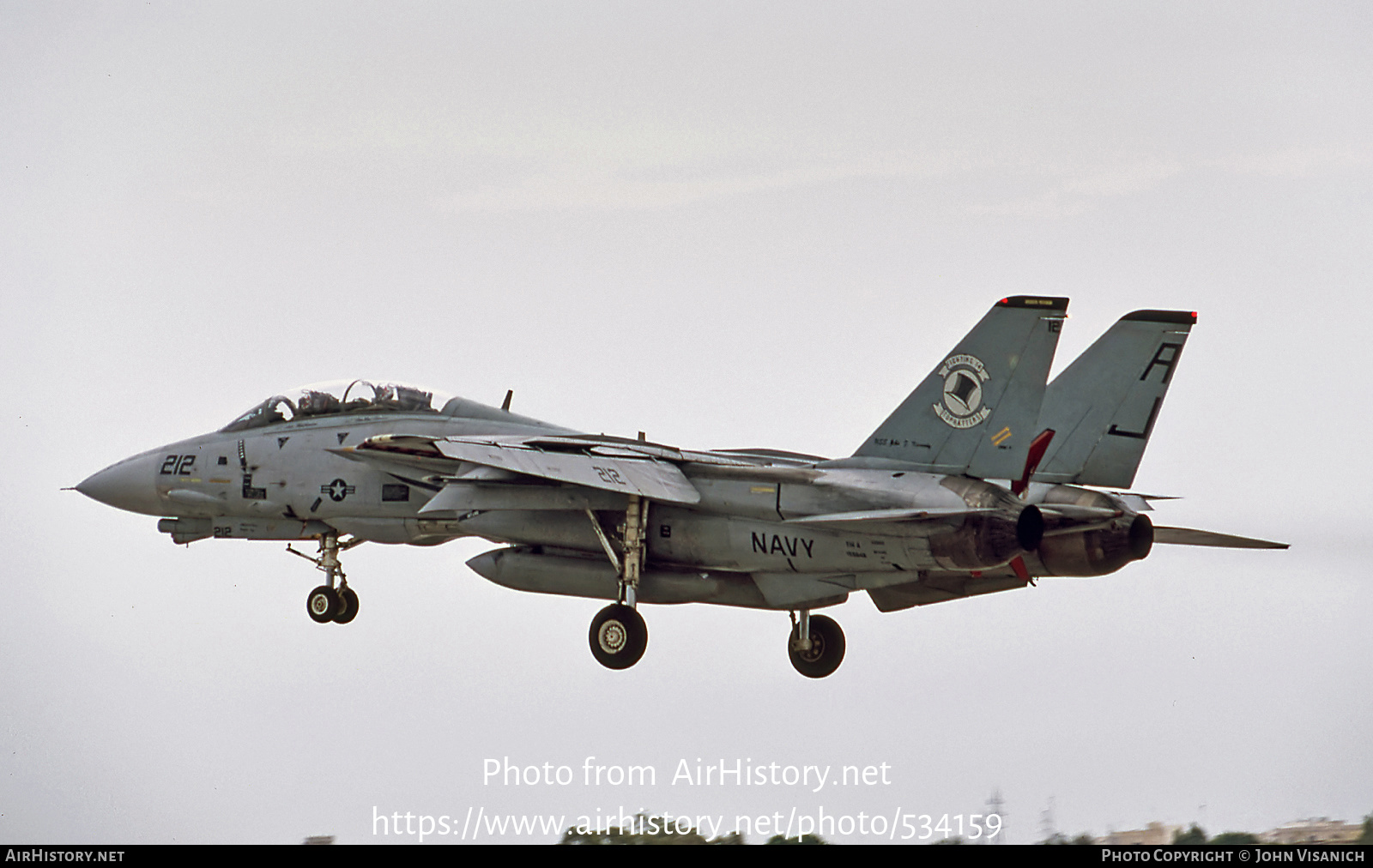 Aircraft Photo of 159848 | Grumman F-14A Tomcat | USA - Navy | AirHistory.net #534159