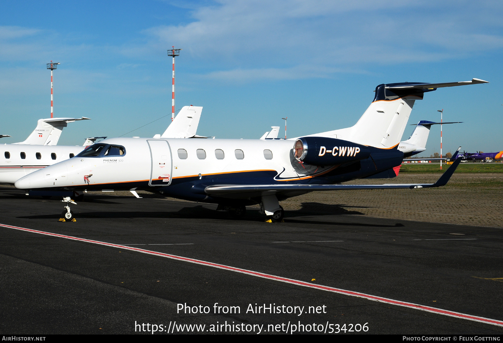 Aircraft Photo of D-CWWP | Embraer EMB-505 Phenom 300 | AirHistory.net #534206