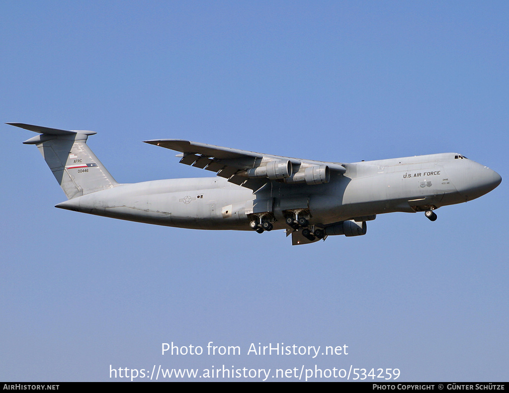 Aircraft Photo of 70-0446 / 00446 | Lockheed C-5A Galaxy (L-500) | USA - Air Force | AirHistory.net #534259