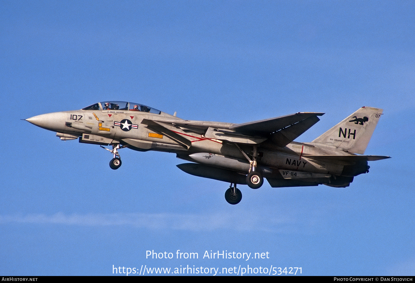 Aircraft Photo of 161615  Grumman F-14A Tomcat  USA - Navy  AirHistory.net #534271