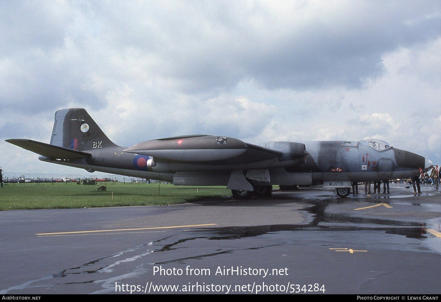 Aircraft Photo of WJ731 | English Electric Canberra B2T | UK - Air Force | AirHistory.net #534284