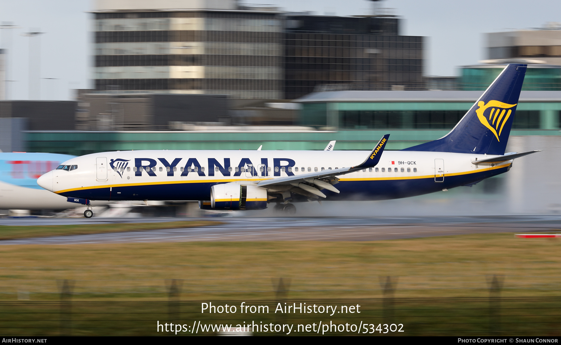 Aircraft Photo of 9H-QCK | Boeing 737-8AS | Ryanair | AirHistory.net #534302